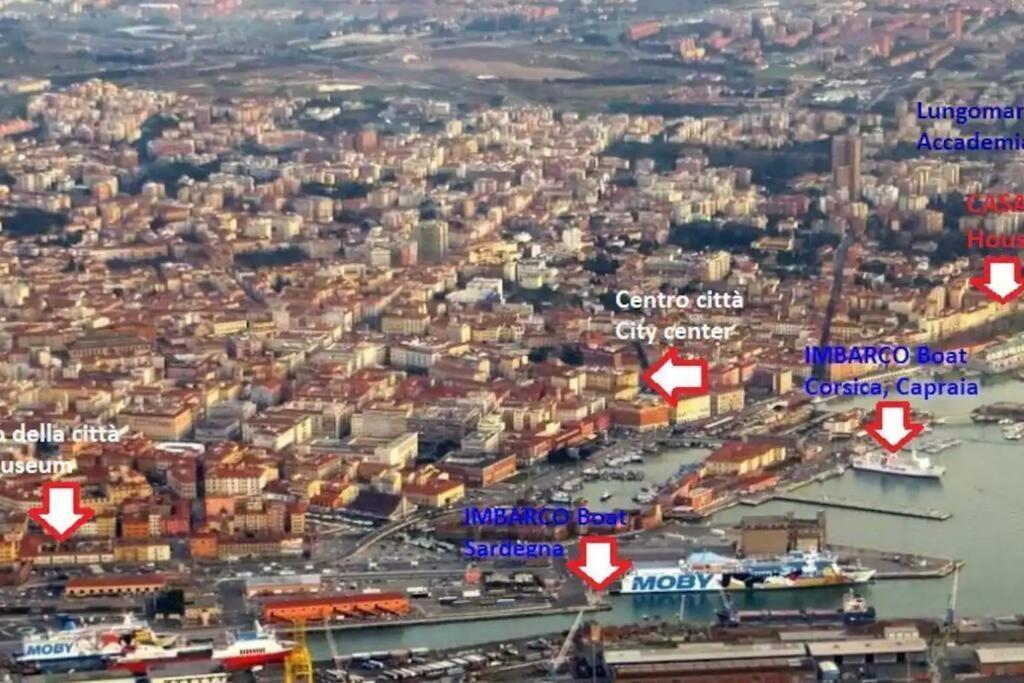 Loft Cianosi - Appartamento Nel Cuore Di Livourne Extérieur photo